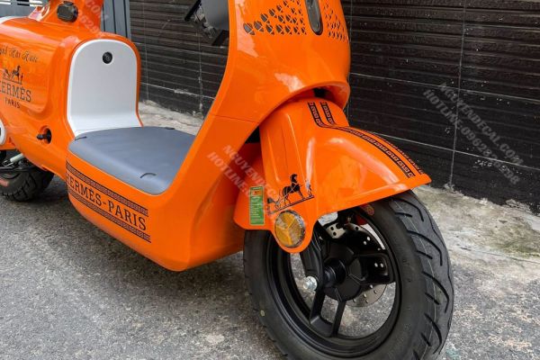 Tem xe điện thiết kế theo yêu cầu mẫu Hermes