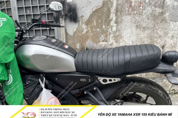 Yên độ xe Yamaha XSR 150 kiểu bánh mì