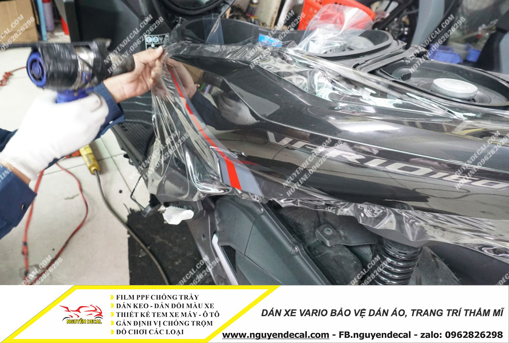 Dịch vụ dán xe Vario bảo vệ trang trí Dịch vụ dán xe Vario bảo vệ trang trí
