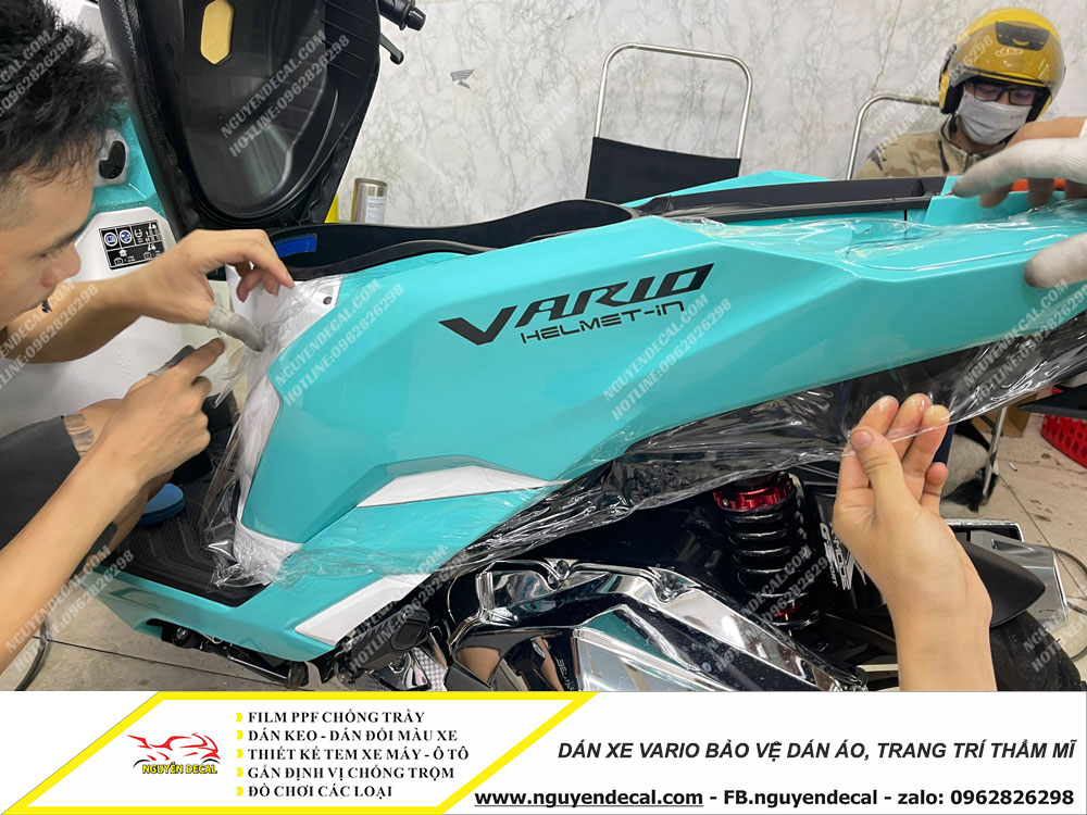 Dịch vụ dán xe Vario bảo vệ trang trí Dịch vụ dán xe Vario bảo vệ trang trí