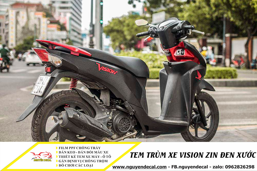 Xe máy Vision Đặc biệt màu đen nhám giá bao nhiêu tiền Có nên mua không   websosanhvn