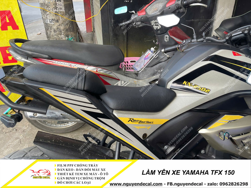 Làm yên xe Yamaha TFX 150